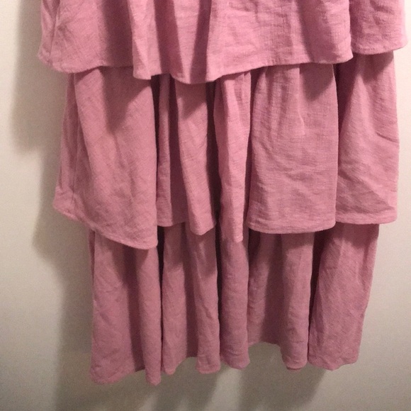 NWOT Free People XS Go For Drama Tiered Skirt - Picture 5 of 8